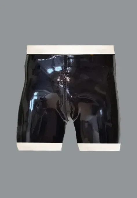 Pouch Boxer Pouch - Pantalones cortos tipo bóxer de látex